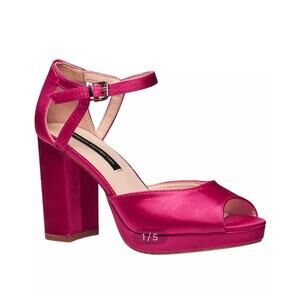 French Connection Pink Peek Toe Pump Heels NIB 8.5